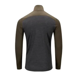 Aclima LightWool 180 Polo w/zip, herre (Tarmac Marengo)