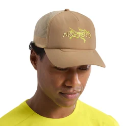 Arc'teryx Bird Word Trucker Curved Hat (Canvas Euphoria)