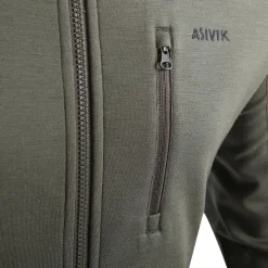 Asivik Adventure Mid Wool fleece, dame (Khaki)