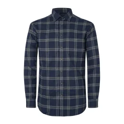 Asivik Blåvand LS skjorte, herre (Dark Blue)