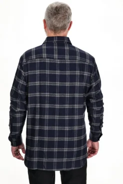 Asivik Blåvand LS skjorte, herre (Dark Blue)