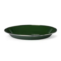 Asivik Emalje tallerken (Green)