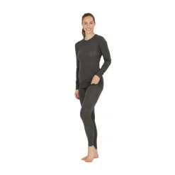 Asivik Hike Wool Blend Uldunderbukser, dame (Black)