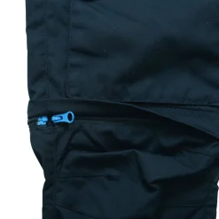 Asivik Hike Zip-Off bukser, junior (Dark Blue)