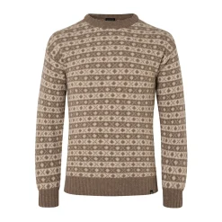 Asivik Hjelm Sweater, Herre (Camel Sand)
