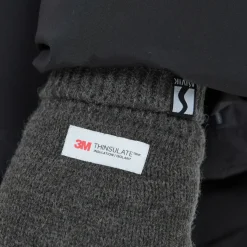 Asivik Knitted Thinsulate strikhandsker (Black)