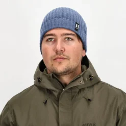 Asivik Knitted Wool Strikhue (Blue)