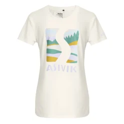Asivik Logo Forest T-shirt, dame