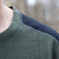 Asivik Rold Wool Crew uldtrøje, herre (Pine Green)