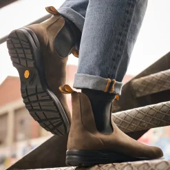Blundstone 2056 All Terrain Chelsea Boot (Rustic Brown)