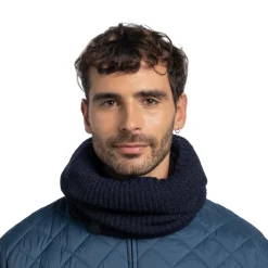 Buff Rutger Knitted Neckwarmer (Midnight)