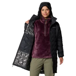 Columbia Delta Ridge II Long Down dunfrakke, dame (Black)