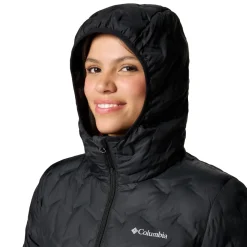 Columbia Delta Ridge II Long Down dunfrakke, dame (Black)
