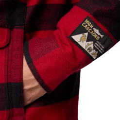 Columbia High Cascades Shirt Jacket, herre (Red Dahlia)