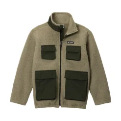 Columbia Jasper Ridge Fleece, junior (Stone Green, Greenscape)