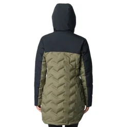 Columbia Mountain Croo III Mid Down dunjakke, dame (Stone Green Black)