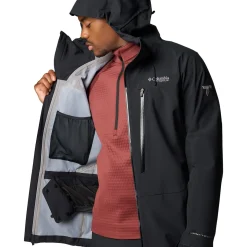 Columbia Platinum Peak II 3-lags skijakke, herre (Black)