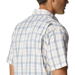 Columbia Silver Ridge Lite Plaid skjorte SS, herre