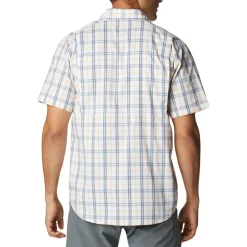 Columbia Silver Ridge Lite Plaid skjorte SS, herre