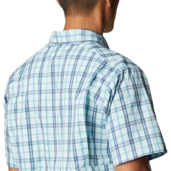 Columbia Silver Ridge Lite Plaid skjorte SS, herre