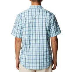 Columbia Silver Ridge Lite Plaid skjorte SS, herre