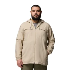 Columbia Skien Valley Hooded LS Sommer- og myggejakke, herre (Acient Fossil)