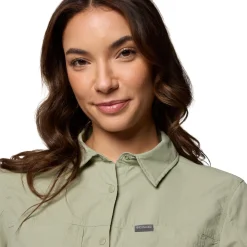 Columbia Skien Valley LS Shirt, dame (Safari)