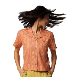 Cotopaxi Afuera Button Up Shirt, dame (Shimmer Cantaloupe)