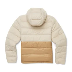 Cotopaxi Fuego Max Down Hooded Dunjakke, dame (Cream and Khaki)