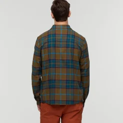 Cotopaxi Quedo Flannel skjorte, herre (Live Oak Plaid)