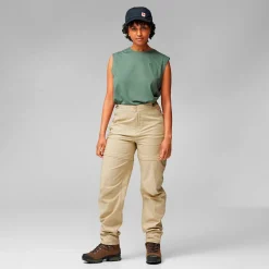 Fjällräven Abisko Hike Zip-off bukser, dame (Black)