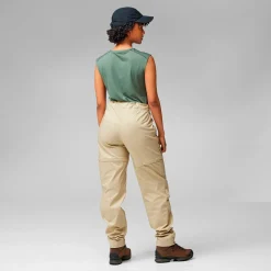 Fjällräven Abisko Hike Zip-off bukser, dame (Black)