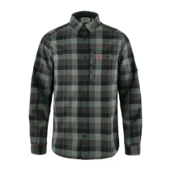Fjällräven Fjällglim Skjorte, herre (Black Grey)