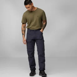 Fjällräven Travellers MT Zip-Off Bukser, herre (Dark Navy)