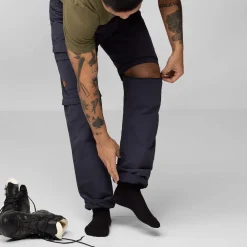 Fjällräven Travellers MT Zip-Off Bukser, herre (Dark Navy)