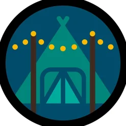 Fokusmærke Glamping (trop)