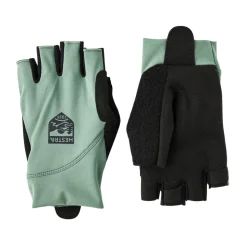 Hestra Apex Short 5-Finger Cykelhandsker (Silver Green)
