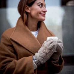 Hestra Dale Mitt uldvanter (Beige)