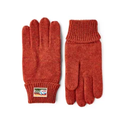 Hestra Raggwool Glove uldhandsker (Brick Red)