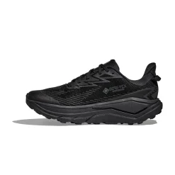 HOKA Challenger 8 GTX trailsko, dame (Black / Carbon Black)