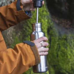 Klean Kanteen Classic drikkedunk, 532 ml (Stainless Steel)