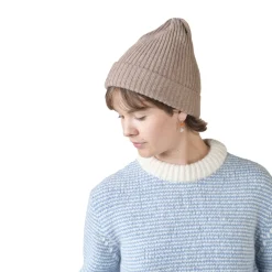 Klitmøller Collective Heavy Rib Beanie (Sand)
