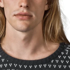 Klitmøller Collective Hugo Knit Sweater, herre (Olive Cream)