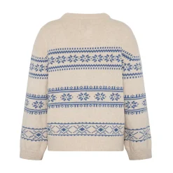 Klitmøller Collective Jette Knit striktrøje, dame (Pastel Sand Ocean)
