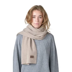 Klitmøller Collective Rib Scarf halstørklæde (Sand)