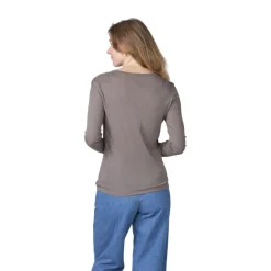 Klitmøller Collective Selma LS T-shirt, dame (Taupe)