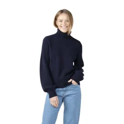 Klitmøller Collective Svale Knit striktrøje, dame (Navy)