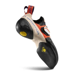 La Sportiva Solution klatresko, dame (White/Lily Orange)