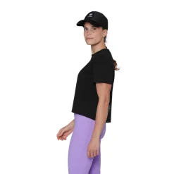 Mammut Base Cropped T-shirt, dame (Black)