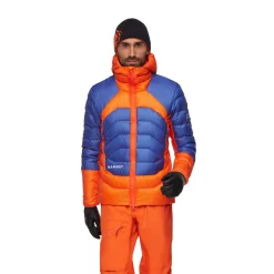Mammut Eiger Nordwand Light Down IN Hooded Dunjakke, herre (Black / Orange)